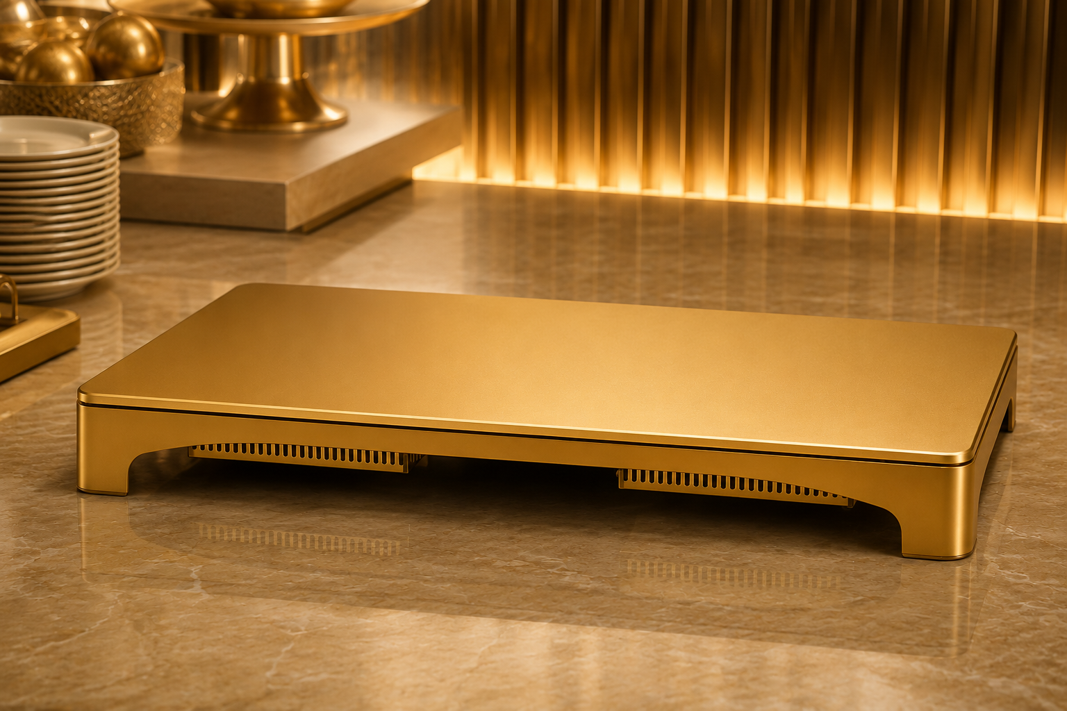TOGETHER 6000 GGG Kühlplatte komplett goldfarben